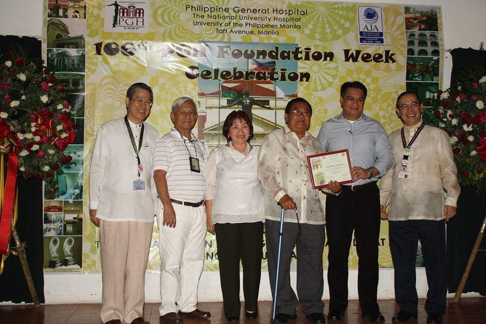 PGHMFI RECOGNIZED AS PGH DONOR